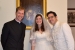 Newlyweds Peter and Bogi Falco visited our office after receiving a personal greeting and  blessing during Wednesday's Audience.