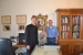 The Martins of Bel Air, Texas visited us before heading out to the Scala Santa with Dr. Mary Angela Schroth to learn about the Vatican Museum restoration efforts at the Chapel of S. Lorenzo.