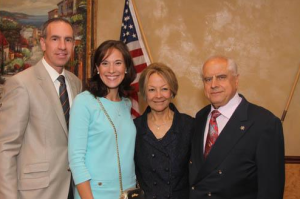 MIchigan Chapter Leaders John and Kristen Hale, Suzanne and Tony Rea