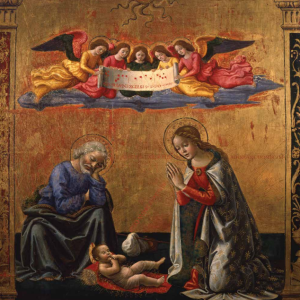 The Nativity by Ghirlandaio, 1492. Day 8 Reflection: Angels Join Us In Glorifying the Lord