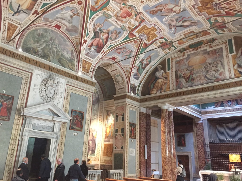 Chapel of St. Lorenzo after restoration.